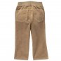 NWT Crazy 8 Boys Beige Pull On Drawstring Corduroy Pants 4T