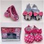 Disney Minnie Mouse Baby Girl Pink Tutu Dress Bow Head Band Costume 6-12 Months