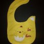 NEW Carter's Yellow Easter Chick Unisex Baby Water Resistant Teething Drool Bib