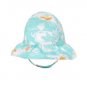 NWT Gymboree Seashore Smiles Baby Girl Turquoise Floral Sun Hat 6-12 Months