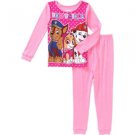 NWT Paw Patrol Baby Girls 2 Pc Pink Cotton Pajamas Set 18 Months