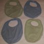 NEW Carter's Western Cowboy Blue Baby Boys Water Resistant Teething Drool Bib