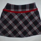Old Navy Girls Black Red Plaid Flannel Skirt Size 3T