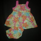 Koala Baby Girls Floral Sleeveless Dress & Bloomers 12 Months Easter