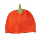 NWT Gymboree Happy Harvest Pumpkin Baby Girl Knitted Orange Beanie Hat 6-12 M