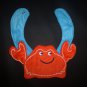 NEW Carter's Red Crab Terry Cloth Baby Boys Teething Drool Bib