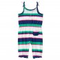 NWT Gymboree Tiny Paradise Baby Girls Striped Sleeveless Romper Sunsuit 3-6 M