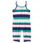 NWT Gymboree Tiny Paradise Baby Girls Striped Sleeveless Romper Sunsuit 3-6 M
