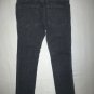 Gap Girls Gray Skinny Denim Jeans Size 6 Adjustable Waist