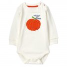 NWT Gymboree Fall Festival "Mommy's Lil Pumpkin" Baby Girls White Bodysuit