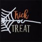 NWT Mud Pie Trick Or Treat Sequin Spiderweb Girls Black Halloween Tunic Shirt