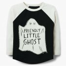 NWT Gymboree Fall Fest Friendly Little Ghost Glow in the Dark Halloween Shirt