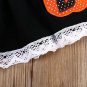 NEW Halloween Pumpkin Boo Long Sleeve Tunic Dress Leggings Headband Outfit Set