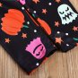 NEW Halloween Pumpkin Boo Long Sleeve Tunic Dress Leggings Headband Outfit Set