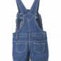 NWT Nannette Girls Bird Blue Shortalls Overalls Shirt Outfit Set 2T 3T 4T 5 6