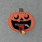 NWT Mud Pie Pumpkin Zipper Mouth Baby Boys Halloween Romper Jumpsuit Outfit