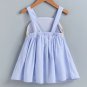 NEW Rainbow Girls Blue Sleeveless Sun Dress 3T 4T 5T 6