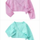 NWT Gymboree Ballet Class Baby Girl Purple Turquoise Cropped Cardigan Sweater