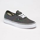 Vans Rainbow Weave Authentic Womens Gray Slip On Sneakers Shoes Size 5