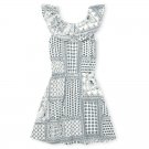 NWT The Childrens Place Girls Patchwork Sleeveless Knit Dress