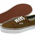 NWT Vans Era Col #3 Espresso Tweed Slip On Skate Shoes Mens Size 4 Womens 5.5