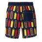 NWT Gymboree Getaway Shop Hot Dog Boys Rashguard Board Shorts Swim Trunks Set