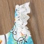 NWT Disney Tinker Bell Fairies Girls Sleeveless Blue Ruffle Dress