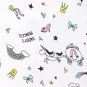 NWT The Childrens Place Unicorn Doodle Girls Short Sleeve Stretchie Pajamas