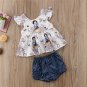 NWT Snow White Princess Baby Girls Tunic Bloomers Diaper Cover Outfit Set