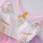 NEW Unicorn Girls Beaded Sleeveless Tutu Dress 2T 3T 4 5 6 7 8