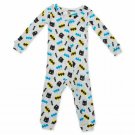 NWT Warner Bros Batman Footless Cotton Sleeper Pajamas Coverall