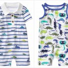 NWT Gymboree Cabana Baby Lizard Baby Boys Polo Romper Sunsuit Jumpsuit