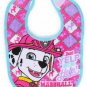 NWT Nickelodeon Paw Patrol Terry Baby Bib Chase Skye Marshall Rubble Everest