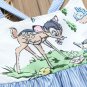 NWT Disney Bambi & Thumper Baby Girls Blue Striped Sleeveless Dress