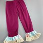 NEW Boutique Girls Purple Ruffle Tunic Dress & Leggings Outfit 5-6 6-7 7-8