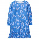 NWT Gymboree Snow Fairy Blue Long Sleeve Nightgown Gymmies Girl Pajamas