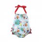 NWT Seven Dwarfs Snow White Baby Girl Ruffle Romper Jumpsuit Sunsuit