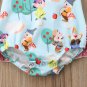 NWT Seven Dwarfs Snow White Baby Girl Ruffle Romper Jumpsuit Sunsuit