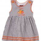 NEW Lil Cactus Girls Cutest Pumpkin in the Patch Brown Striped Sleeveless Dress