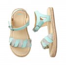 NWT Gymboree True Blue Summer Girls Glitter Espadrilles Sandals Shoes