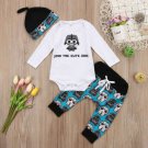 NWT Baby Boy Star Wars Darth Vader Join the Cute Side Bodysuit Pants Hat Outfit