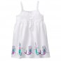 NWT Gymboree Jump Into Summer Mermaid White Sleeveless Girls Dress 2T 3T 4T 5T