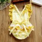 NWT Disney Princess Belle Beauty and the Beast Baby Girls Ruffle Lace Romper