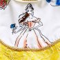 NWT Disney Princess Belle Beauty and the Beast Baby Girls Ruffle Lace Romper