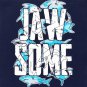 NWT The Childrens Place Shark Jawsome Glow in the Dark Short Sleeve Pajamas Set