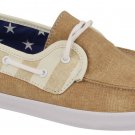 Vans Chuffette SF Womens Khaki Slip On Boat Shoes Size 5