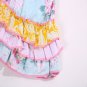 NEW Girls Boutique Ruffle Pink Long Sleeve Floral Blue Dress 4T 5-6 6-7 7-8