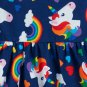NWT The Childrens Place Unicorn Girls Blue Long Sleeve Dress 2T 3T 4T 5T