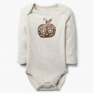 NWT Gymboree Fall Fest Gold Pumpkin Baby Girls Long Sleeve Bodysuit
