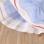 NWT Girls Blue Striped Cherry Peter Pan Collar Sleeveless Dress 2T 3T 4T 5T 6